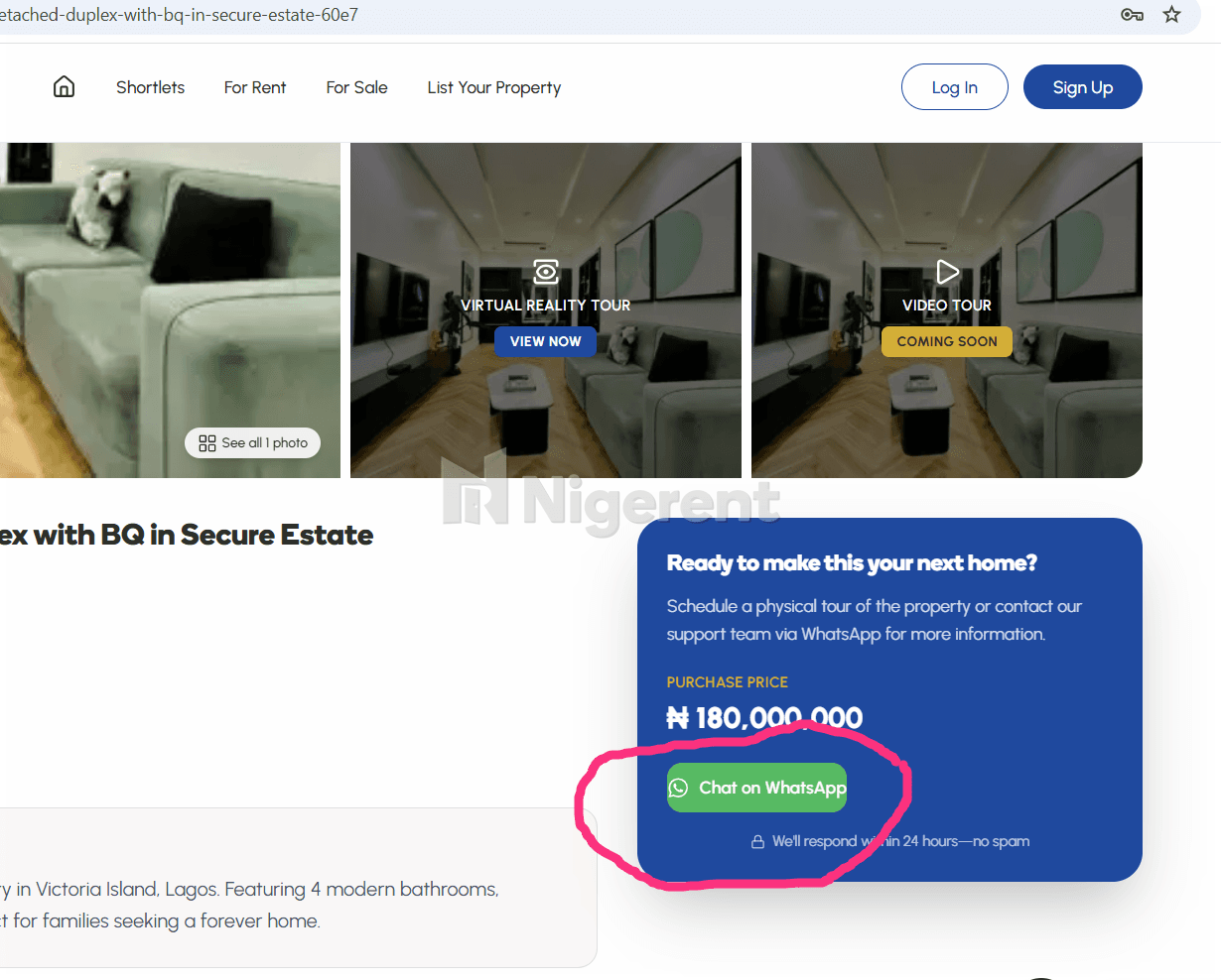 Luxury 2-Bedroom Apartment with Rooftop Pool in Lekki Phase 1